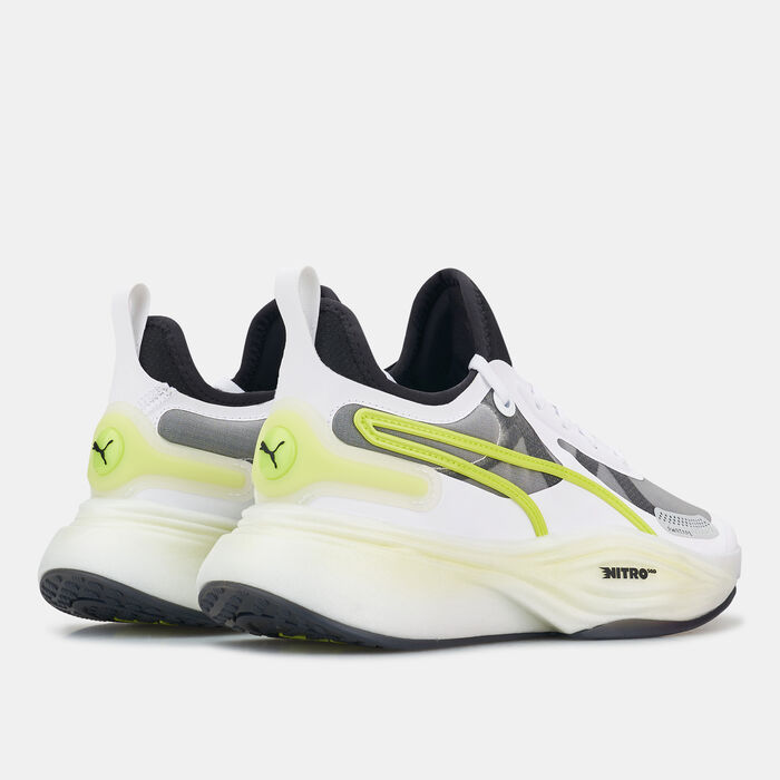 PUMA Women's PWR NITRO Squared Training Shoes White PUMA Women's PWR NITRO Squared Training Shoes White image number 3
