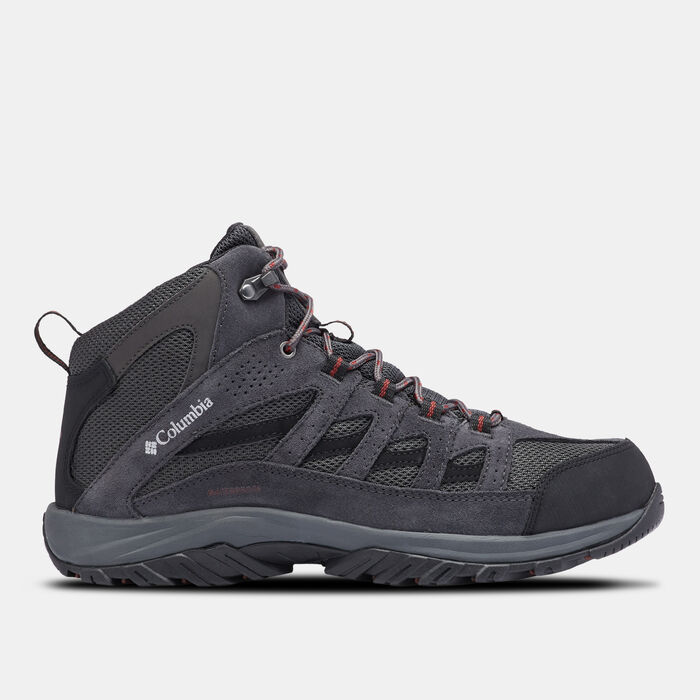 Columbia Men's Crestwood II Mid Waterproof Hiking Shoes Grey Columbia Men's Crestwood II Mid Waterproof Hiking Shoes Grey image number 0
