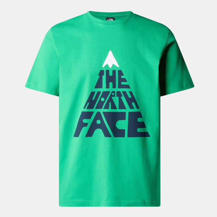 The North Face Men's Mountain Play T-Shirt Green The North Face Men's Mountain Play T-Shirt Green image number 0