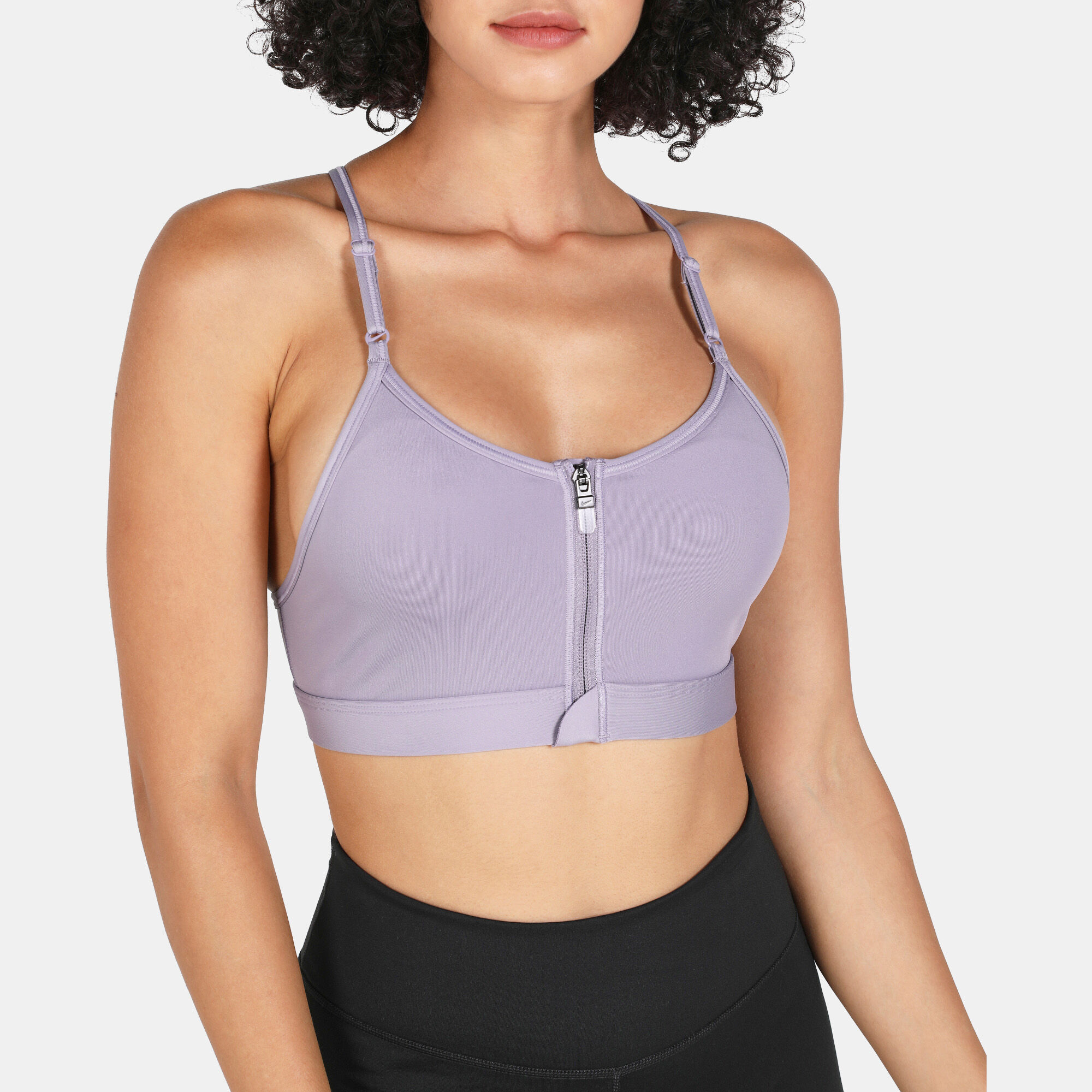 Nike indy zip bra clearance