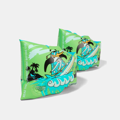 Speedo Kids' Character Printed Swimming Armbands Green