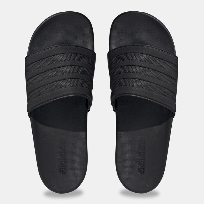 adidas Men's Adilette Comfort Slides Black adidas Men's Adilette Comfort Slides Black image number 4