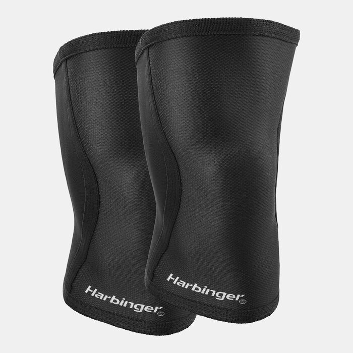 Harbinger Knee Sleeves (5mm) Black Harbinger Knee Sleeves (5mm) Black image number 2