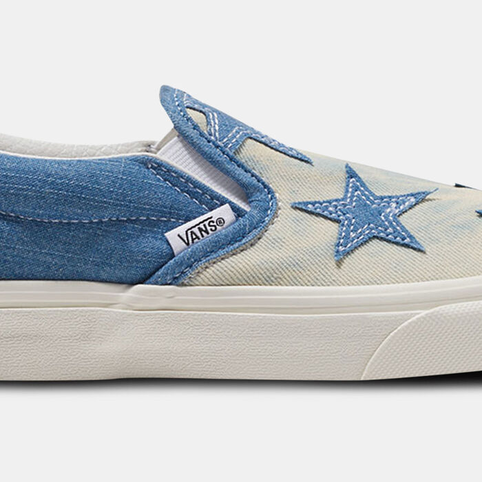 Vans Classic Slip-On Unisex Shoes Blue Vans Classic Slip-On Unisex Shoes Blue image number 3