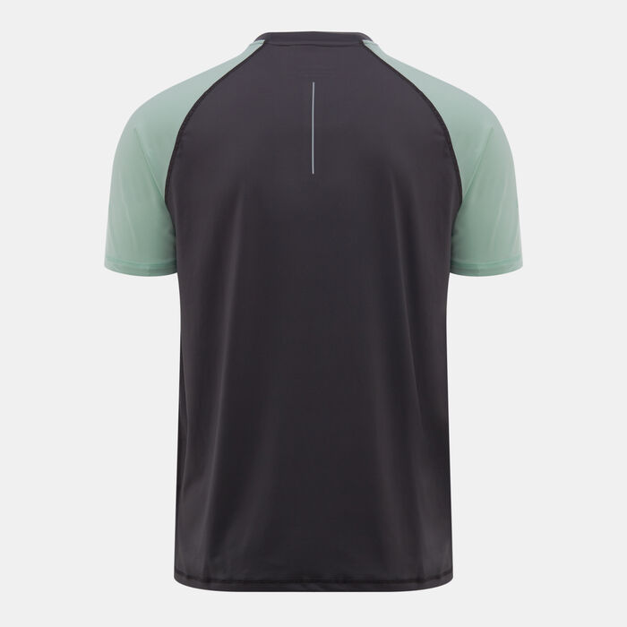 Sun and Sand Sports Men's Rashguard Grey Sun and Sand Sports Men's Rashguard Grey image number 1