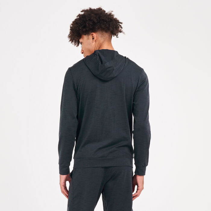 Nike Men's Dri-FIT Hyperdry Yoga Hoodie Black Nike Men's Dri-FIT Hyperdry Yoga Hoodie Black image number 1