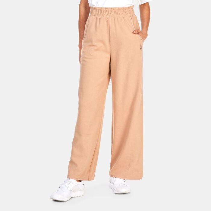 PUMA Women's Infuse Wide Leg Pants Brown PUMA Women's Infuse Wide Leg Pants Brown image number 0