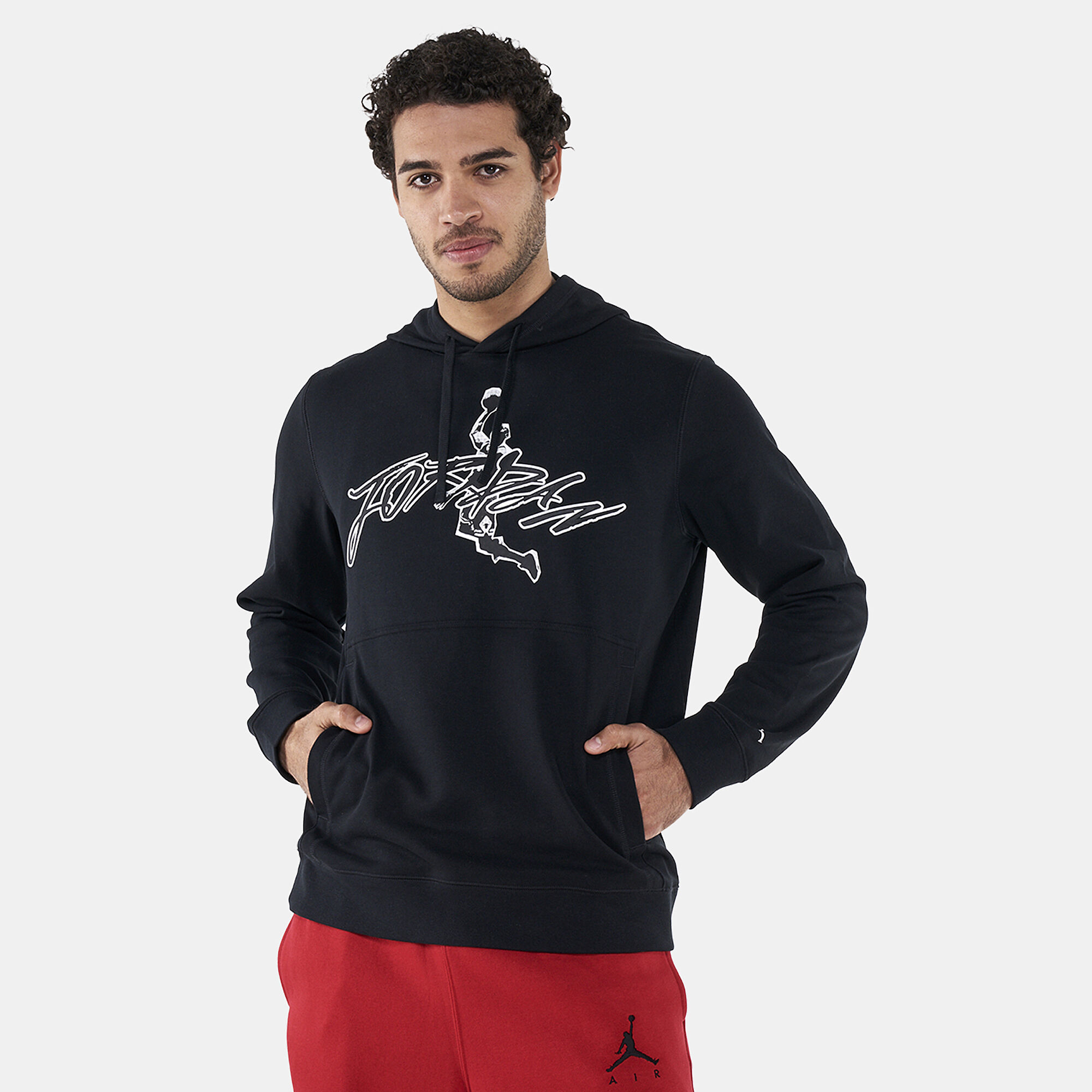 Jordan jumpman air graphic hoodie hotsell