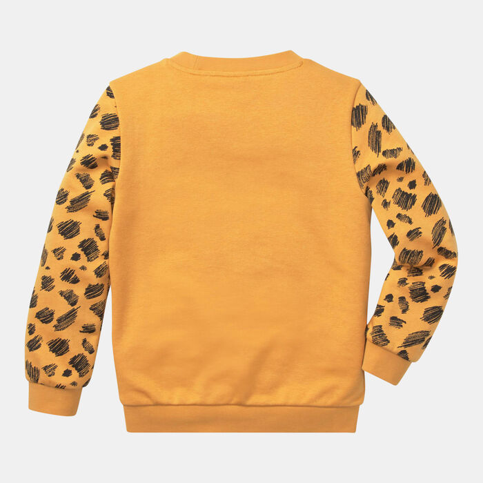 PUMA Kids' Essentials Mates Crew Sweatshirt Orange PUMA Kids' Essentials Mates Crew Sweatshirt Orange image number 1