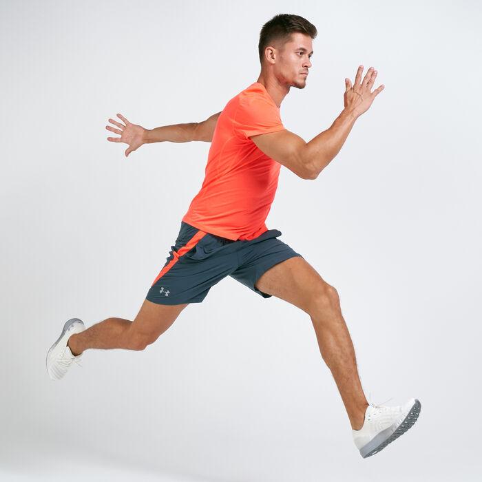 Under Armour Men's Launch SW 7-Inch Shorts Grey Under Armour Men's Launch SW 7-Inch Shorts Grey image number 2
