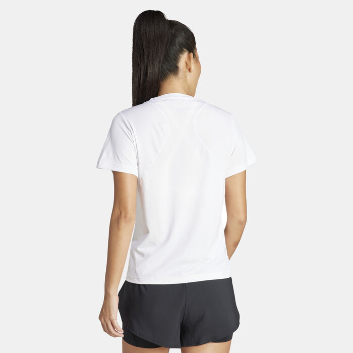 adidas Women's Designed for Training T-Shirt White adidas Women's Designed for Training T-Shirt White image number 1