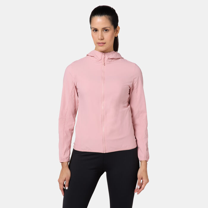 Sun and Sand Sports Women's Classic Shell Parka Jacket Pink image number 0