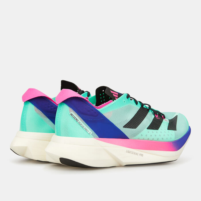 adidas Men's Adizero Adios Pro 3.0 Shoe Green adidas Men's Adizero Adios Pro 3.0 Shoe Green image number 3