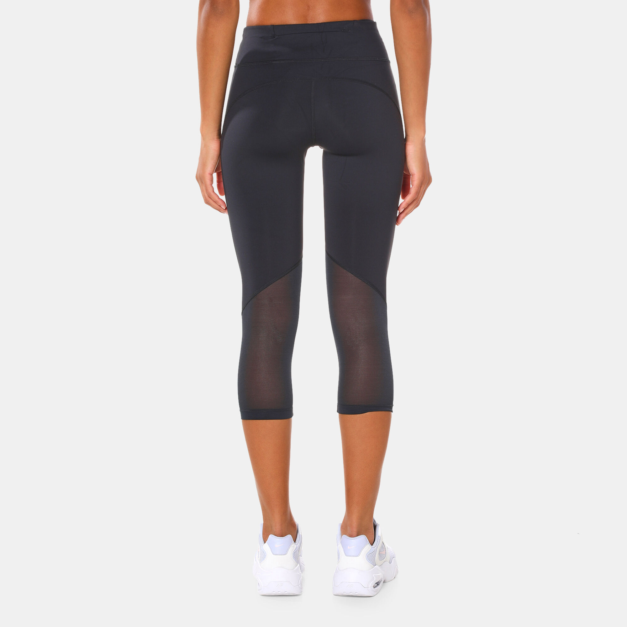 Buy Nike Women s Power Epic Lux Mesh Capri Leggings Black in KSA SSS