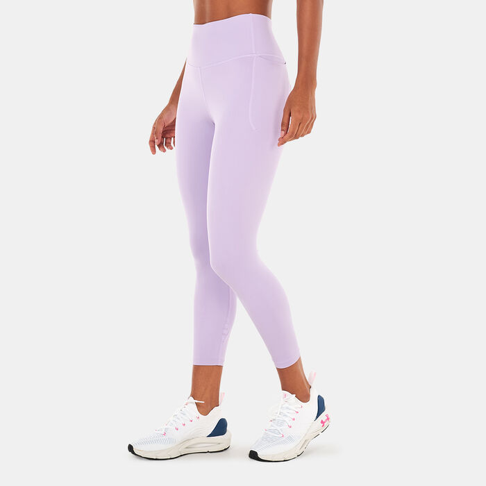 Under Armour Women's Meridian Ankle Leggings Purple Under Armour Women's Meridian Ankle Leggings Purple image number 0