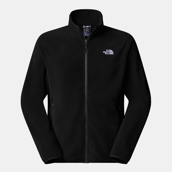 The North Face Men’s Glacier Fleece Jacket Black The North Face Men’s Glacier Fleece Jacket Black image number 0