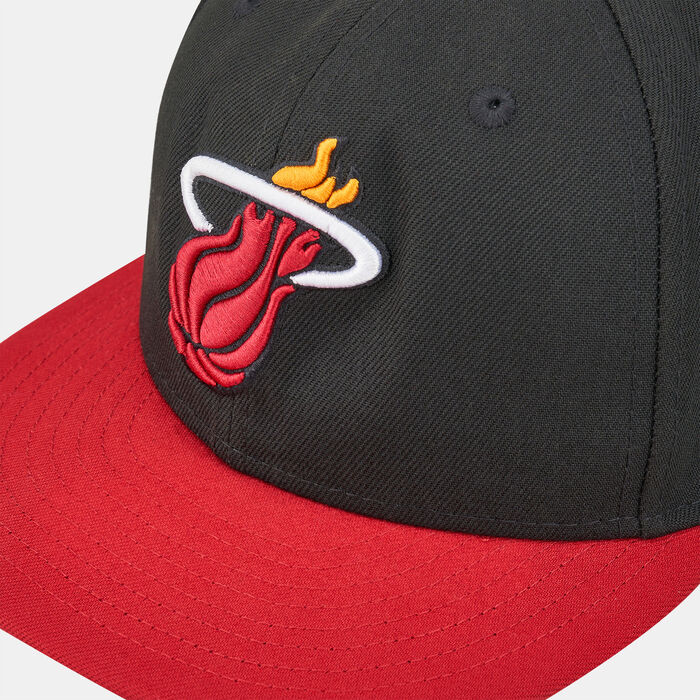 New Era Men's NBA Basic Miami Heat Cap Black New Era Men's NBA Basic Miami Heat Cap Black image number 2