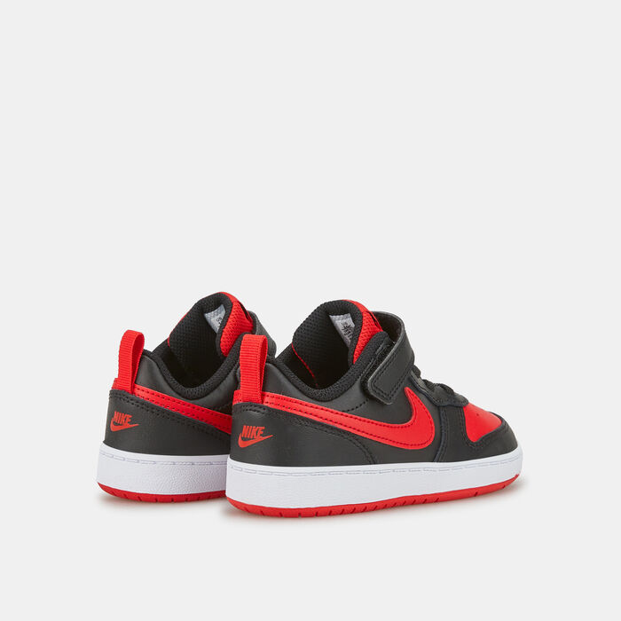 Nike Kids' Court Borough Low 2 Shoe (Baby and Toddler) Black image number 2