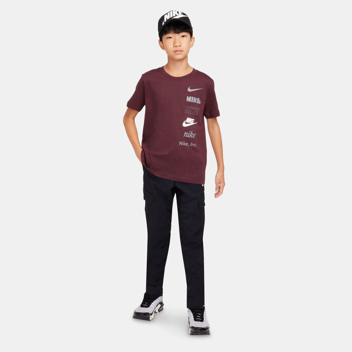 Nike Kids' Sportswear T-Shirt Maroon Nike Kids' Sportswear T-Shirt Maroon image number 2