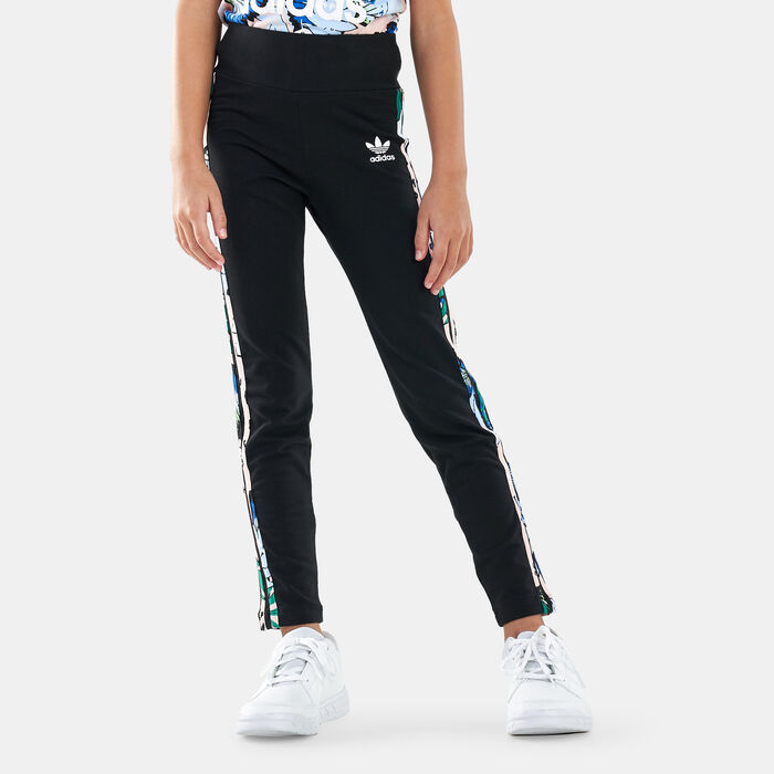 Kids' HER Studio London Animal Flower Print High-Waisted Leggings Kids' HER Studio London Animal Flower Print High-Waisted Leggings image number 0