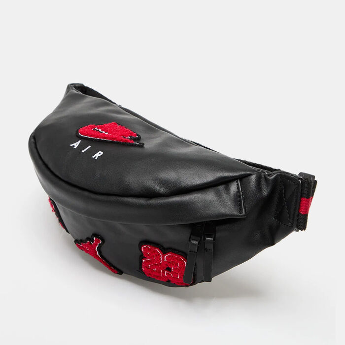 Nike Kids' JAM Borough Varsity Waist Bag Black image number 2
