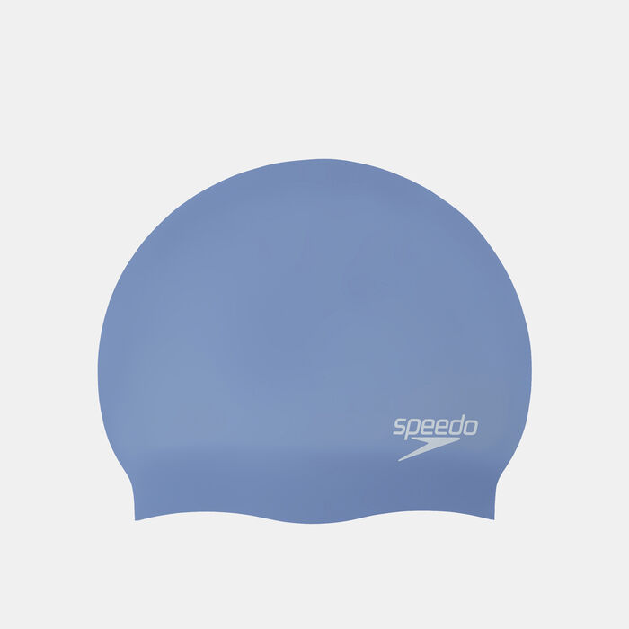 Speedo Long Hair Swimming Cap Blue Speedo Long Hair Swimming Cap Blue image number 0