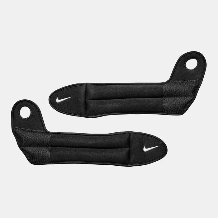 Nike Wrist Weights (1.1KG each) Black Nike Wrist Weights (1.1KG each) Black image number 0