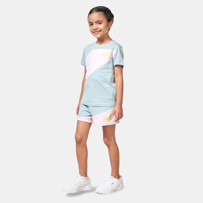 PUMA Kids' Power Graphic Print T-Shirt Blue PUMA Kids' Power Graphic Print T-Shirt Blue image number 2
