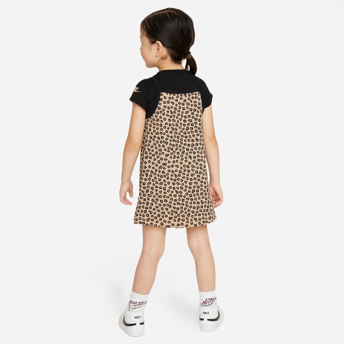 Nike Kids' Floral 2-Piece Dress Set Brown Nike Kids' Floral 2-Piece Dress Set Brown image number 2
