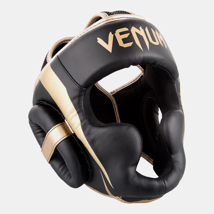 Venum Elite Boxing Headgear Black Venum Elite Boxing Headgear Black image number 3