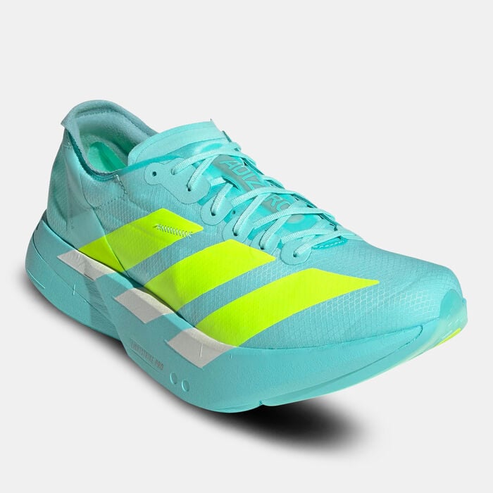adidas Men's Adizero Adios Pro 4 Running Shoes Blue adidas Men's Adizero Adios Pro 4 Running Shoes Blue image number 1
