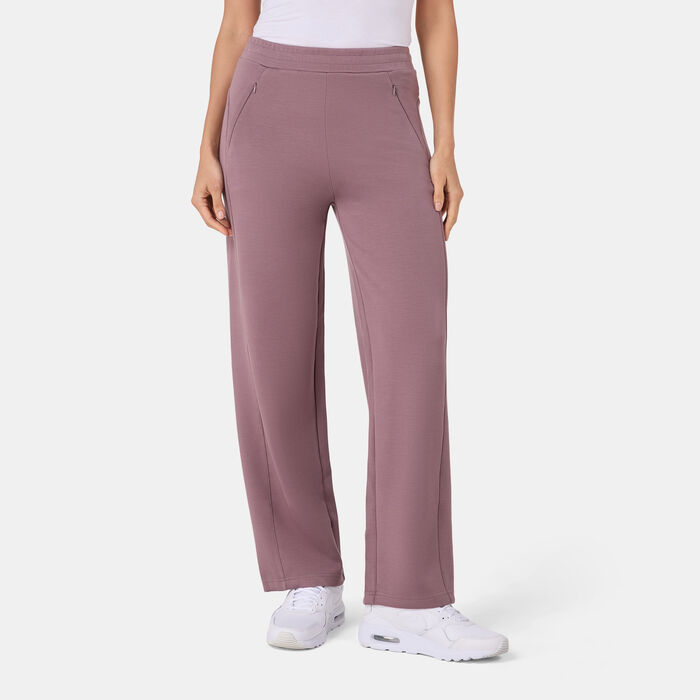 Sun and Sand Sports Women's Wide Leg Pants Pink Sun and Sand Sports Women's Wide Leg Pants Pink image number 0