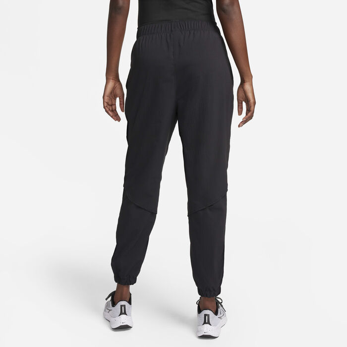 Nike Women's Dri-FIT Fast Mid-Rise Warm-Up Running Trousers Black Nike Women's Dri-FIT Fast Mid-Rise Warm-Up Running Trousers Black image number 1