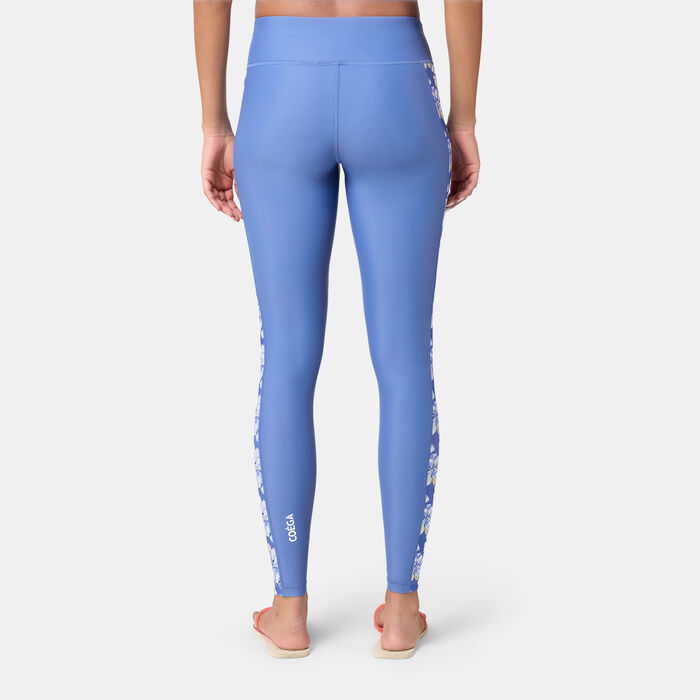 COEGA Women's Swimming Leggings Blue image number 1