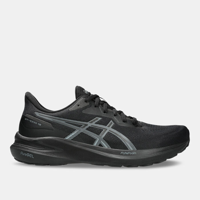 ASICS Men's GT-1000 13 Extra Wide Running Shoes Black ASICS Men's GT-1000 13 Extra Wide Running Shoes Black image number 0