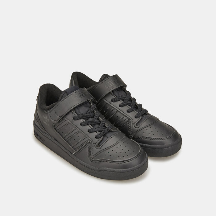 adidas Originals Kids' Forum Low Velcro Shoes (Younger Kids) Black adidas Originals Kids' Forum Low Velcro Shoes (Younger Kids) Black image number 1