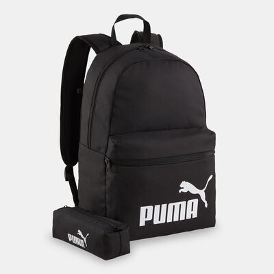 PUMA PHASE Backpack Set Black