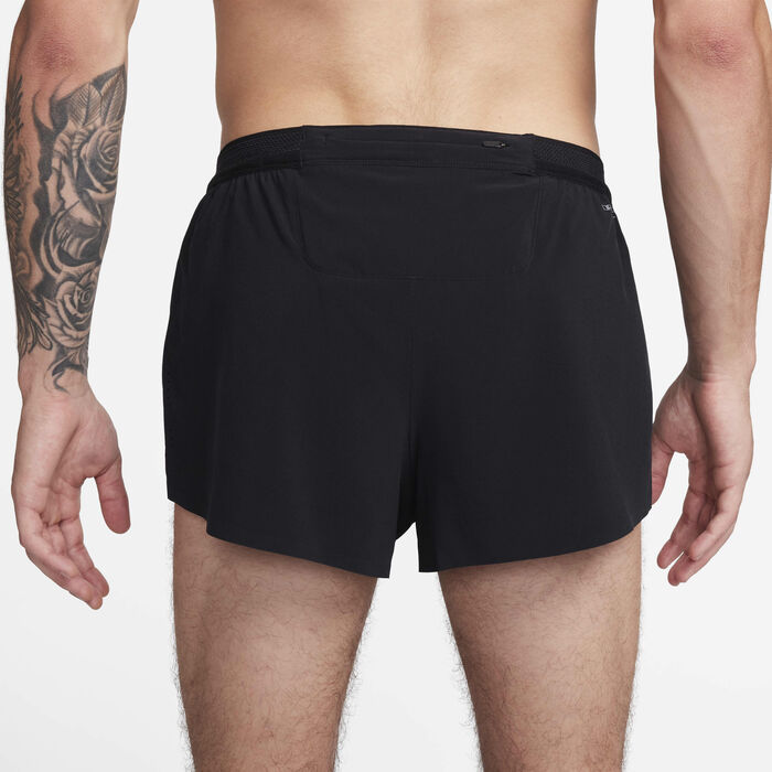Nike Men's AeroSwift Dri-FIT ADV Running Shorts Black Nike Men's AeroSwift Dri-FIT ADV Running Shorts Black image number 2