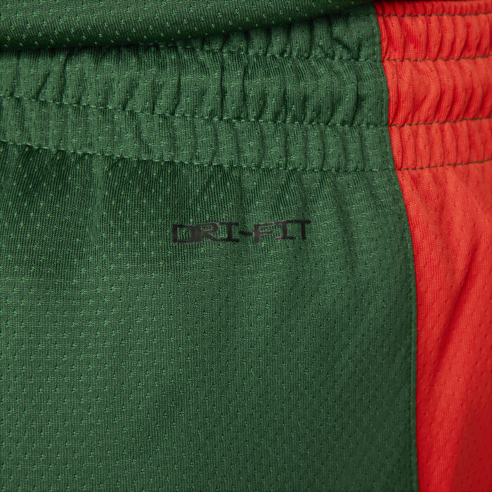 Nike Men's Lithuania Limited Road Basketball Shorts Green Nike Men's Lithuania Limited Road Basketball Shorts Green image number 6