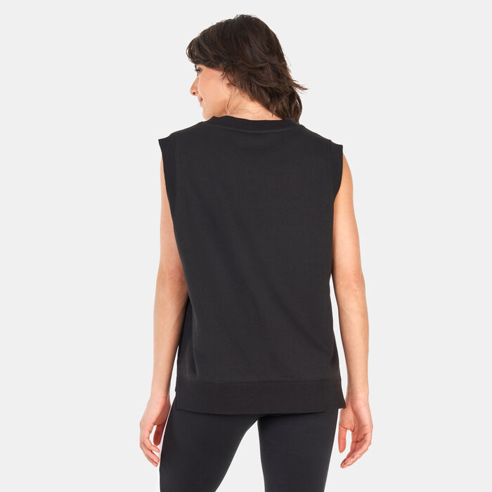 PUMA Women's Classics V-Neck Vest Black image number 1