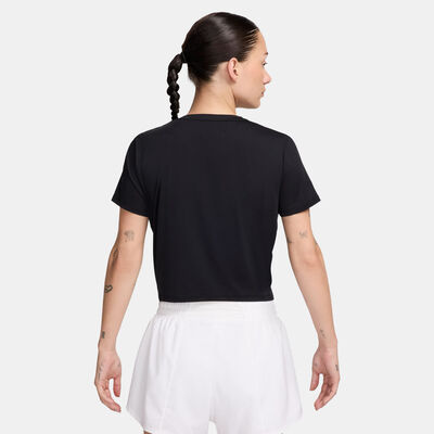Nike Women's One Classic Twist Top Black