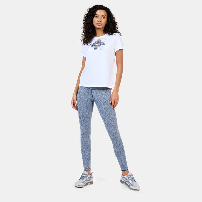 Columbia Women's Sloan Ridge Leggings Blue Columbia Women's Sloan Ridge Leggings Blue image number 2
