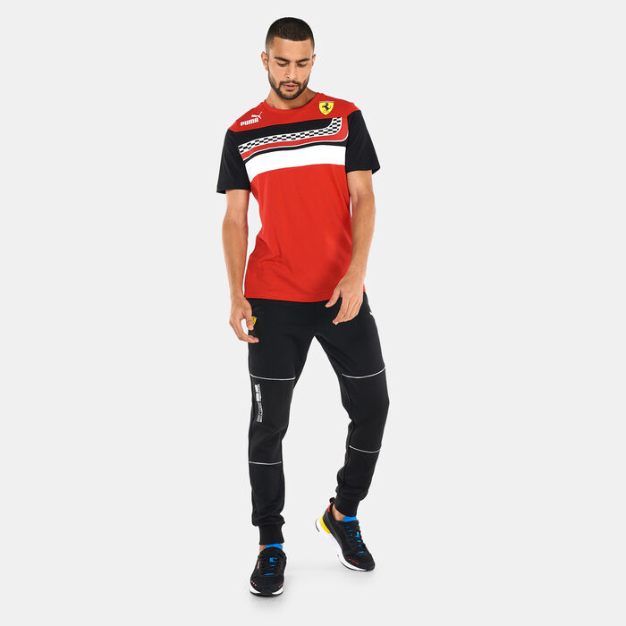 PUMA Men's Ferrari Race SDS T-Shirt Pink PUMA Men's Ferrari Race SDS T-Shirt Pink image number 2