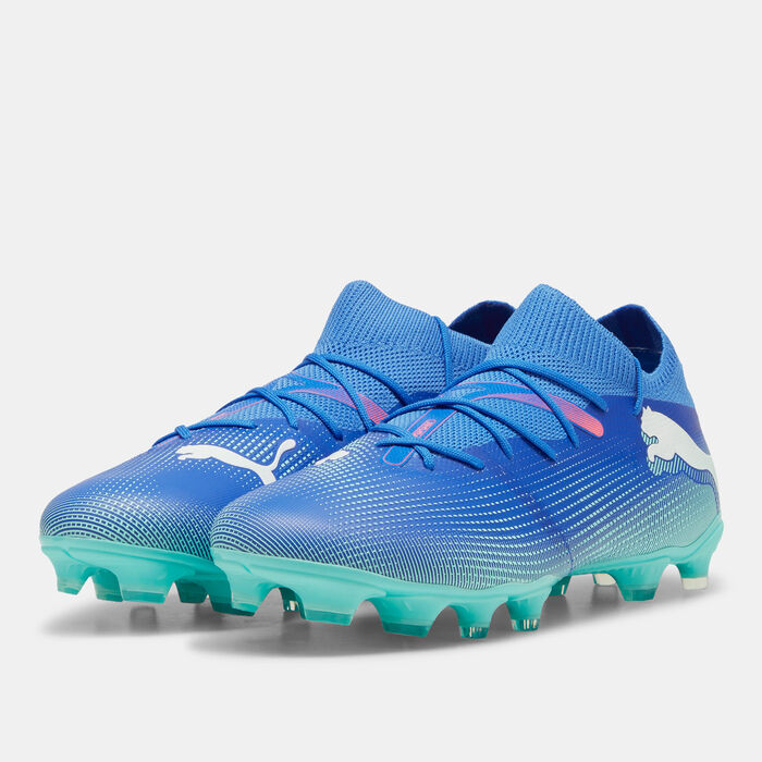 PUMA Men's FUTURE 7 MATCH Firm Ground /Artificial Ground Football Shoes White image number 1