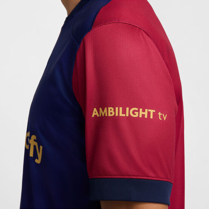 Nike Men's F.C. Barcelona Dri-FIT Stadium Home Replica Football Jersey - 2024/25 Blue image number 5