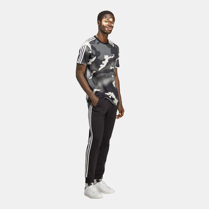 Buy adidas Originals Men\'s Graphics T-Shirt KSA in Print Allover -SSS Grey Camo