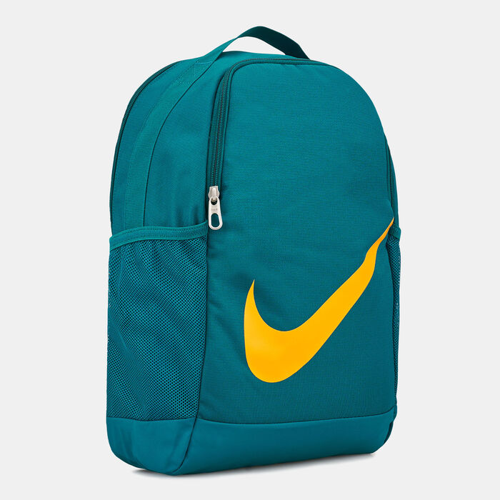 Nike Kids' Brasilia Backpack (18L) Green Nike Kids' Brasilia Backpack (18L) Green image number 2