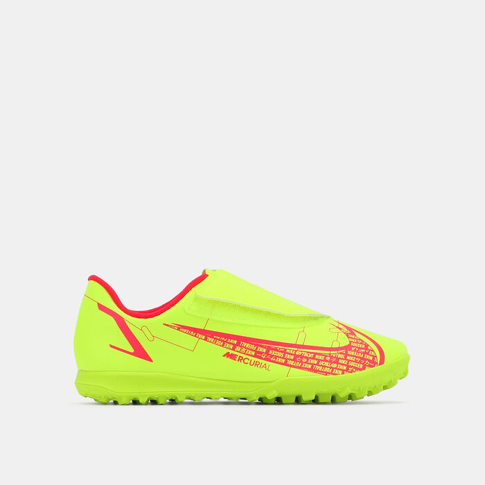 Nike Kids’ Mercurial Vapor 14 Club Turf Ground Football Shoe yellow Nike Kids’ Mercurial Vapor 14 Club Turf Ground Football Shoe yellow image number 0