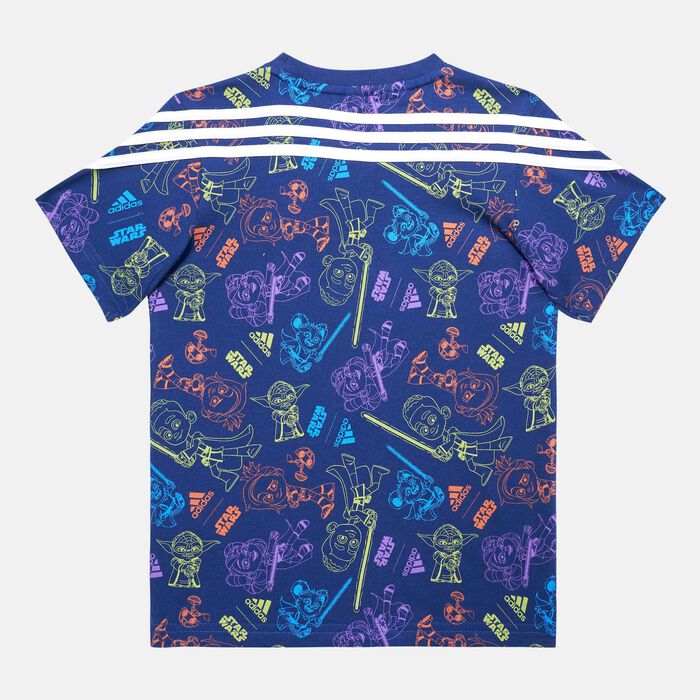 adidas Kids' Star Wars Young Jedi T-Shirt Multi-Color image number 1