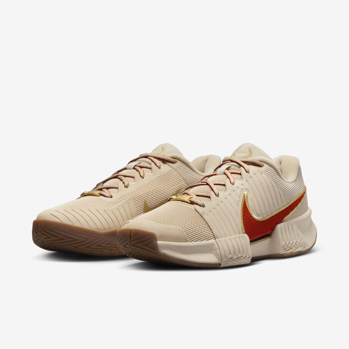 Nike Women's GP Challenge Pro Premium Hard Court Tennis Shoes Beige Nike Women's GP Challenge Pro Premium Hard Court Tennis Shoes Beige image number 5